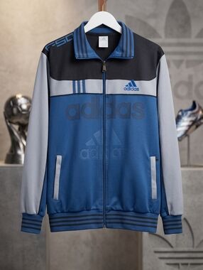 ​Adidas F50 Performance Full Zip Track Jacket Y2K Streetwear